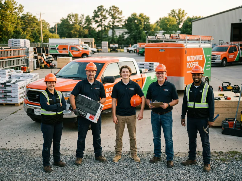 Natiowide Roofers - roof installation in Conyers near me